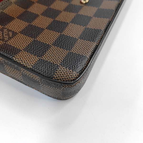 FÉLICIE Damier Ebene Coated Canvas Brown