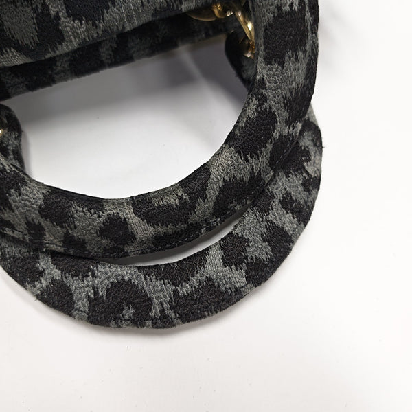 Lady D-Lite Medium Canvas Gray
