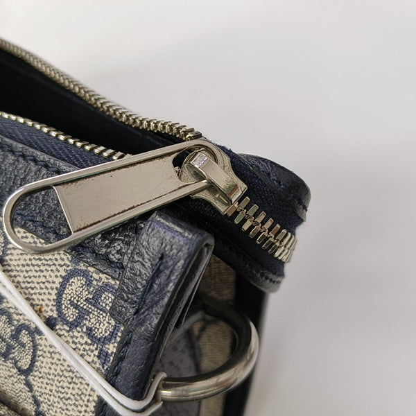 Retro Monogram Coated Canvas Blue