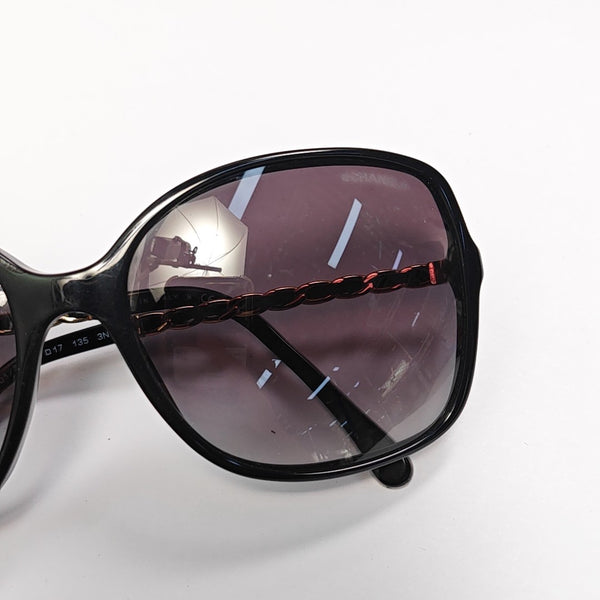 Gafas de sol sintéticas negras