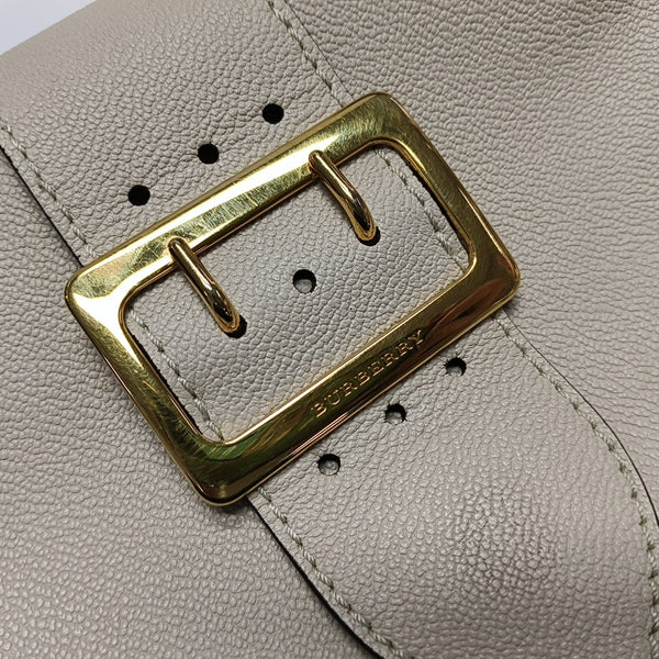 Buckle Calfskin Beige