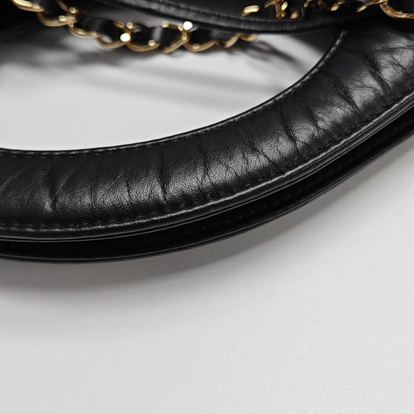 CHANEL 31 Large Quilted Calfskin Black