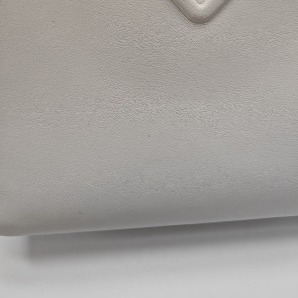 Calfskin Shoulder Bag White