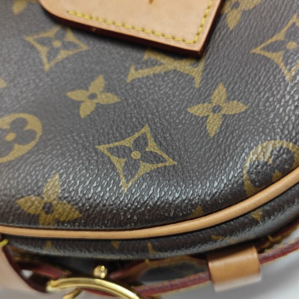 BOITE CHAPEAU MM Monogram Coated Canvas Brown