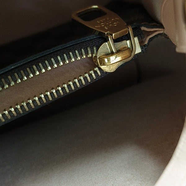 NÉONOÉ MM Damier Ebene Coated Canvas Brown
