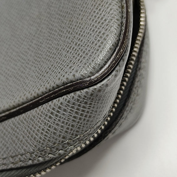 Calfskin Top Handle Bag Gray