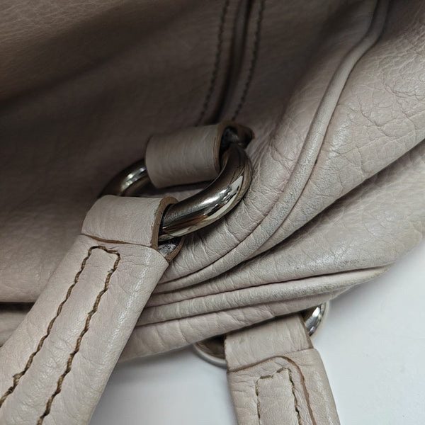 Calfskin Top Handle Bag Pink