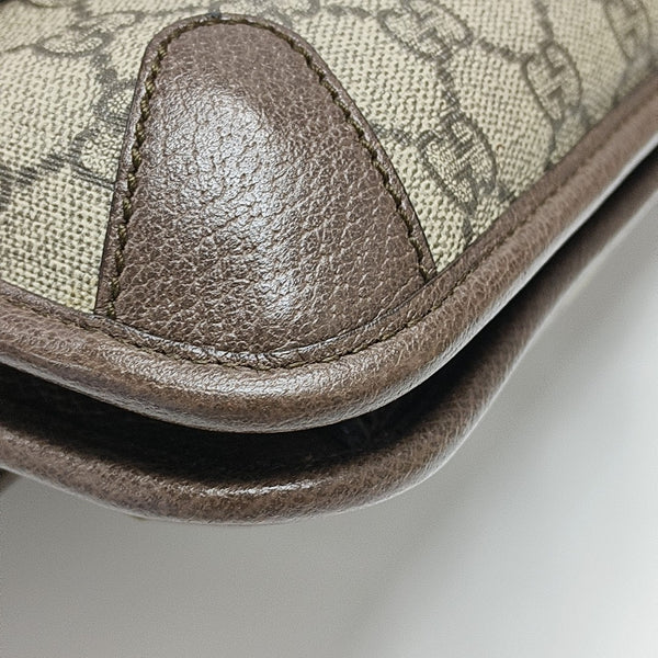 Neo Vintage Small Monogram Coated Canvas Beige
