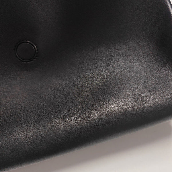 Calfskin Shoulder Bag Black