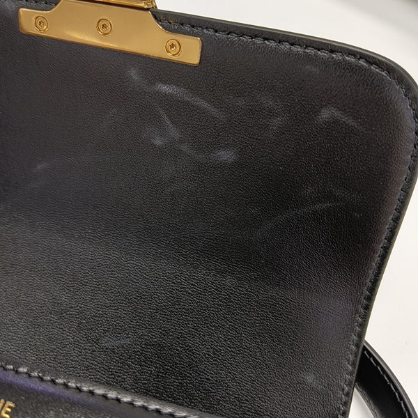 TRIOMPHE Teen Calfskin Black