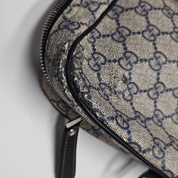 Duffle Quilted Coated Canvas Beige