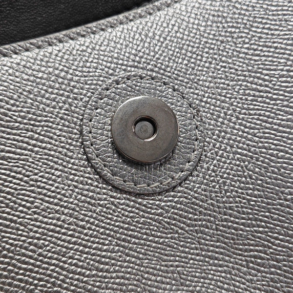 Downtown Small Calfskin Silver