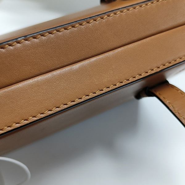 Postal Small Calfskin Brown