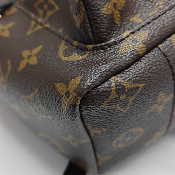 PALM SPRINGS PM Monogram Coated Canvas Brown