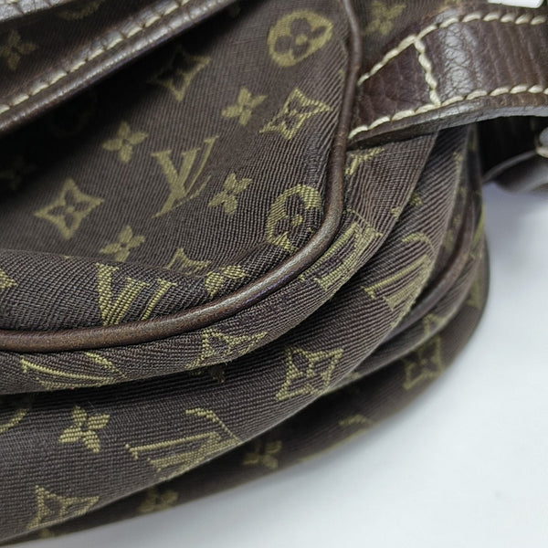 SAUMUR 28 Monogram Canvas Brown