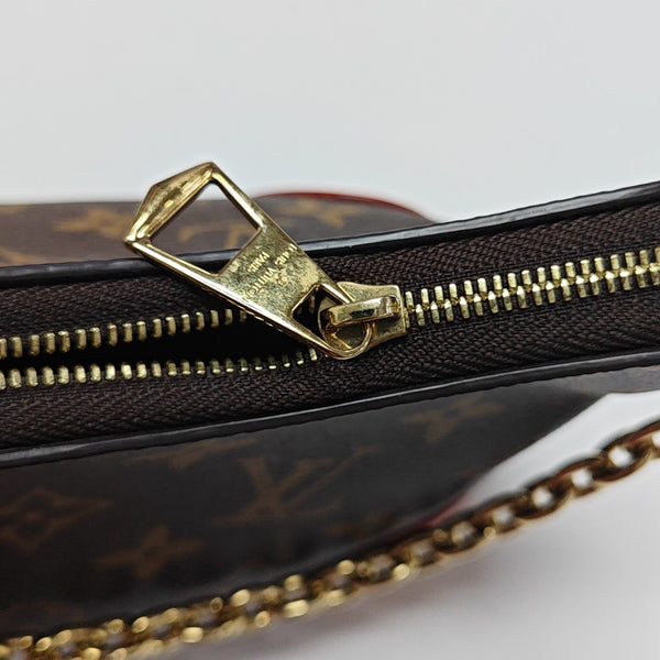 BOULOGNE Nano Monogram Coated Canvas Brown