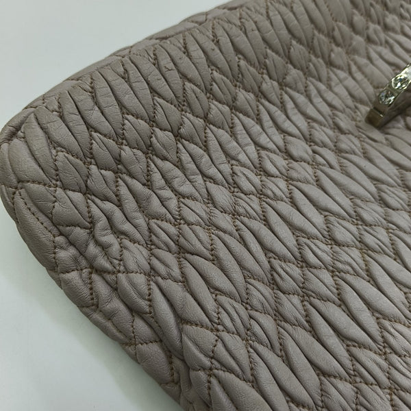 Crystal Quilted Lambskin Pink