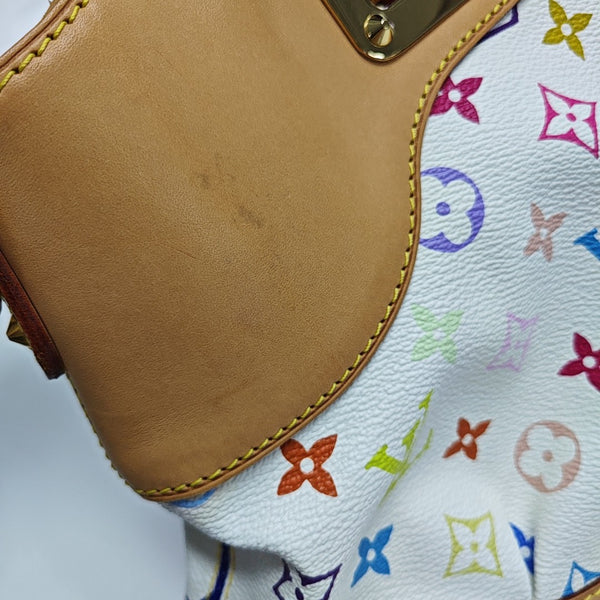 LV × TM JUDY MM Monogram Coated Canvas White