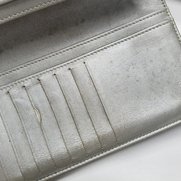 Lambskin Wallet Blue