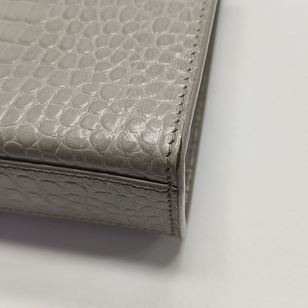 KATE Medium Calfskin Gray