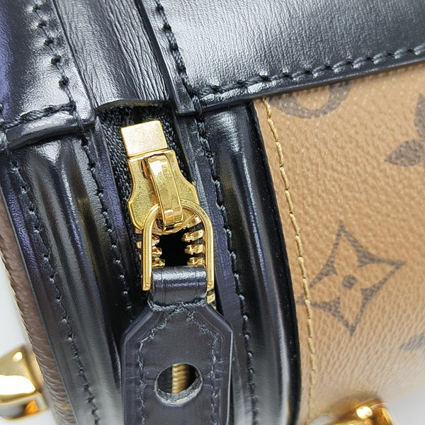 CANNES PM Monogram Coated Canvas Brown