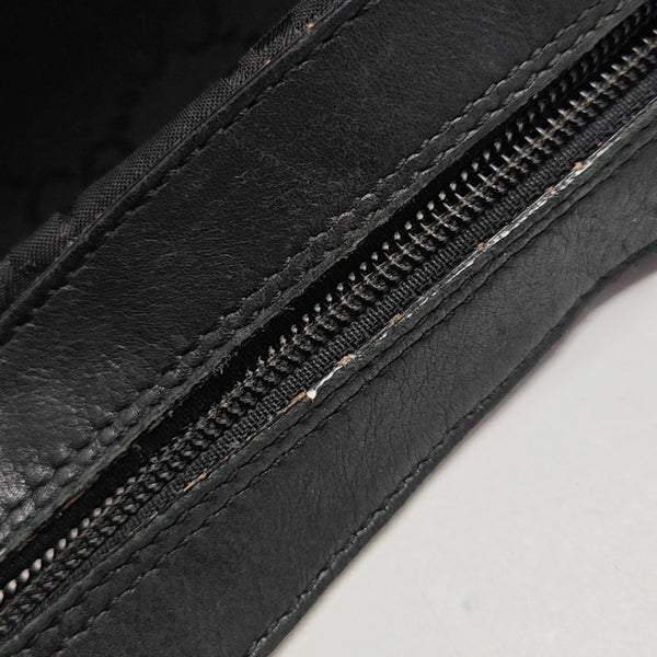 Monogram Canvas Top Handle Bag Black