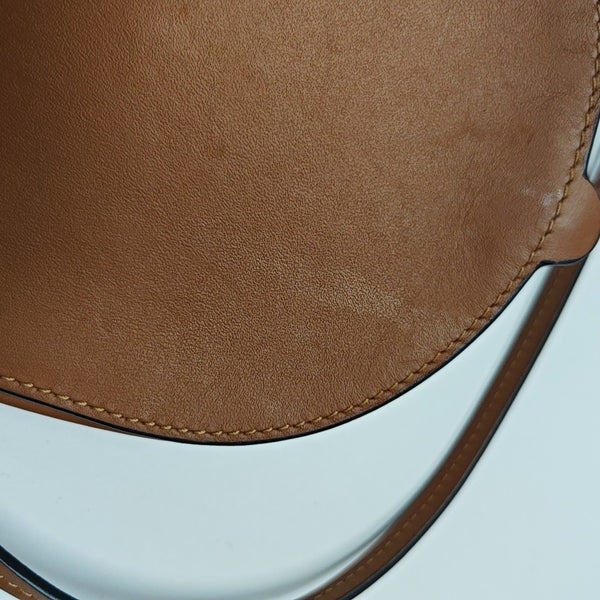 Heel Small Calfskin Brown