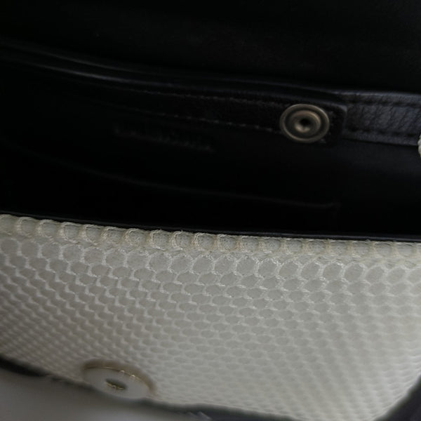 Calfskin Crossbody Bag Black