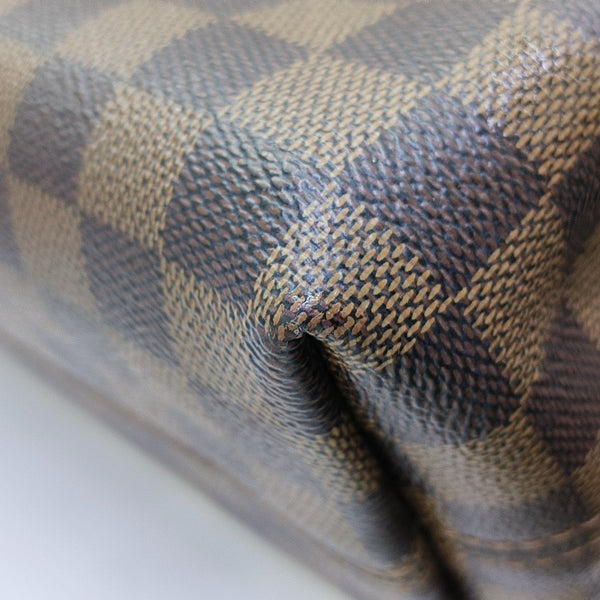 GRACEFUL PM Damier Ebene Coated Canvas Brown