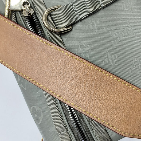 Monogram Coated Canvas Shoulder Bag Green