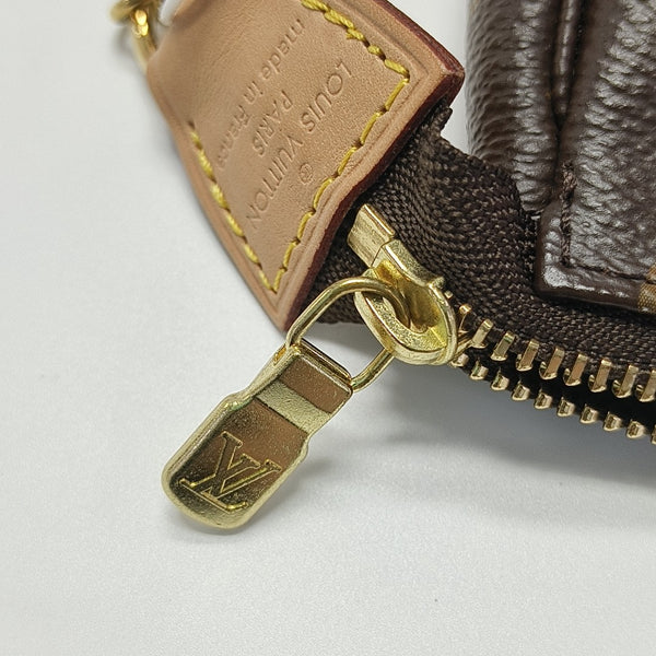 ACCESSOIRES Mini Monogram Coated Canvas Brown