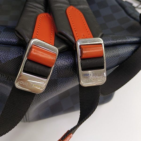 DISCOVERY Damier Coated Canvas Blue