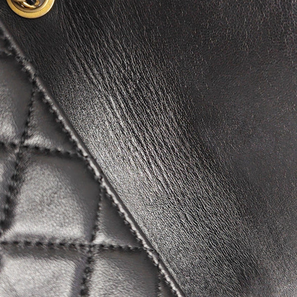 CLASSIC FLAP Mini Quilted Lambskin Black