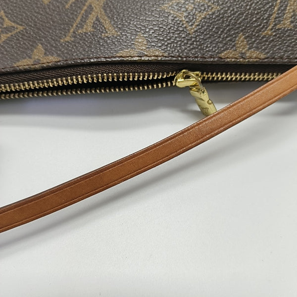 ACCESSOIRES Monogram Coated Canvas Brown