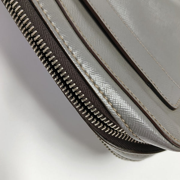 Calfskin Clutch Gray