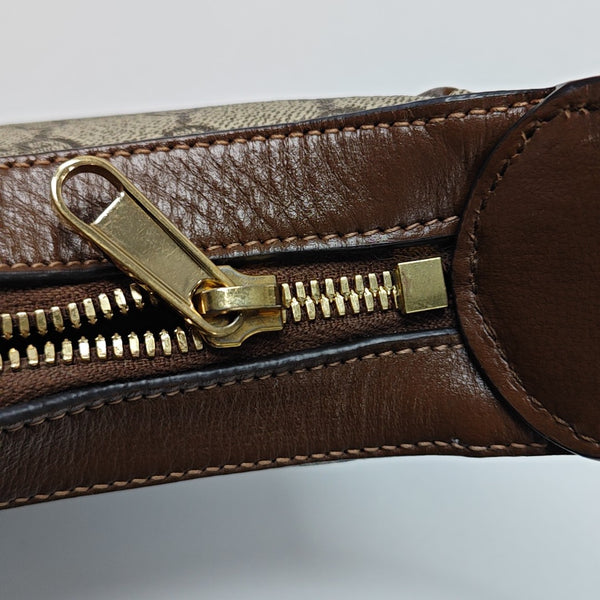 Retro Monogram Coated Canvas Brown