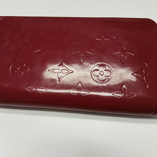 ZIPPY Patent Leather Red Wallet