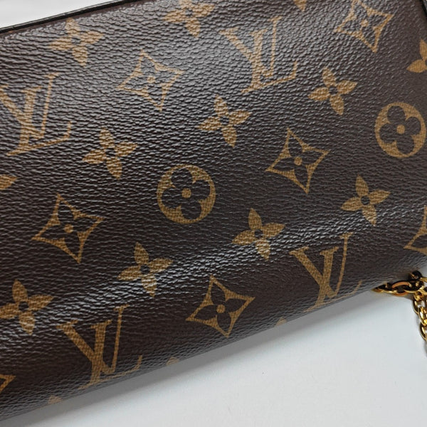 FÉLICIE Monogram Coated Canvas Brown