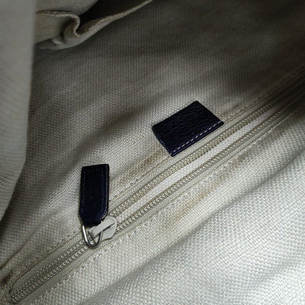 Calfskin Backpack Blue