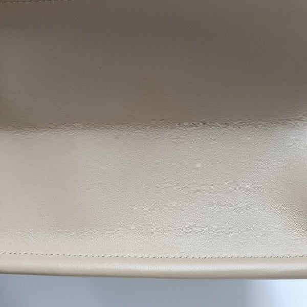 Book Tote Medium Oblique Canvas White