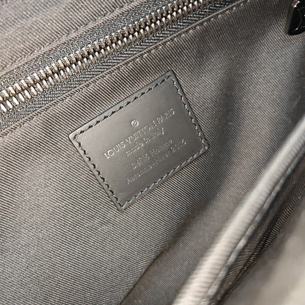 VOYAGER PM Monogram Coated Canvas Black