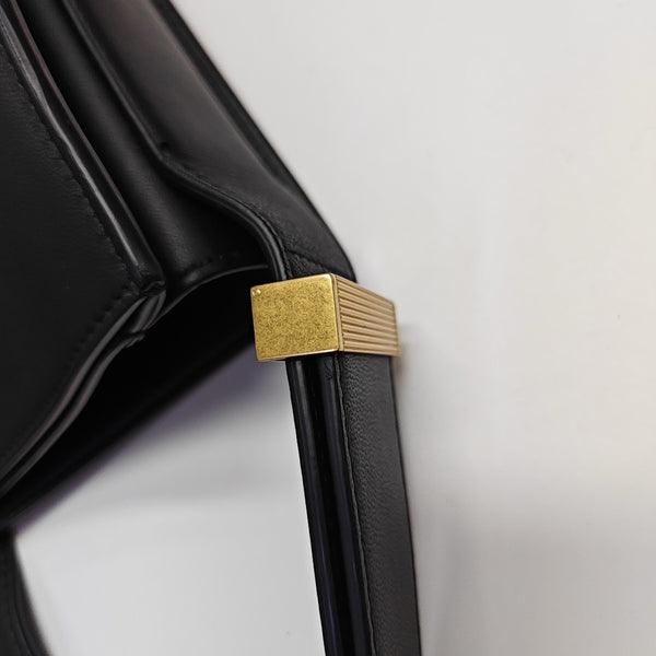 Marie Lambskin Black