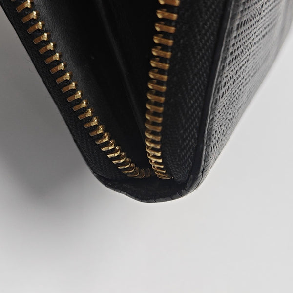 Calfskin Wallet Black
