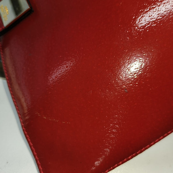Calfskin Bucket Bag Red
