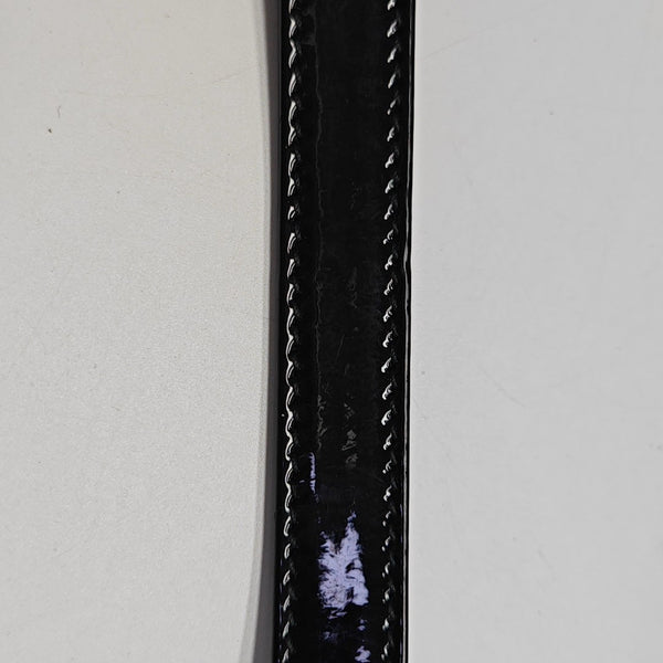 Lady Dior Medium Cannage Patent Leather Black