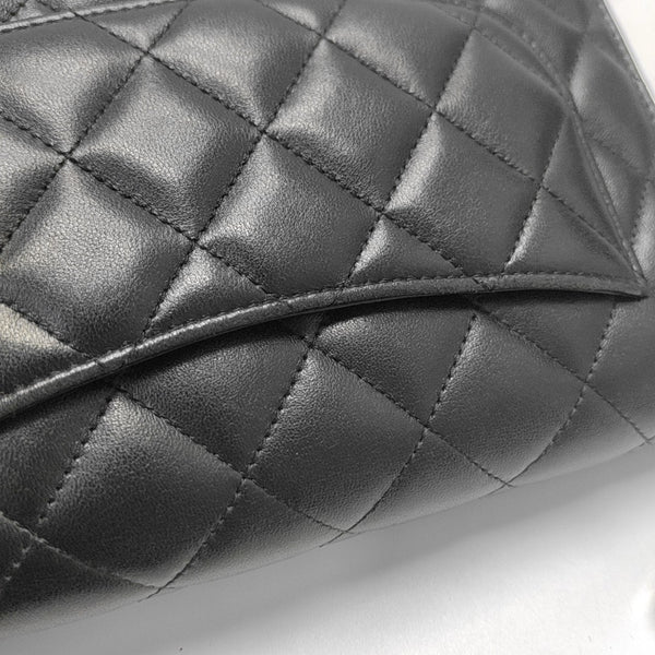 WOC Quilted Lambskin Black