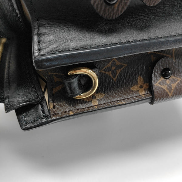TRUNK Monogram Coated Canvas Brown