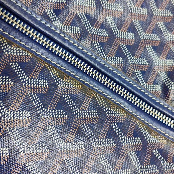 Saint Léger Coated Canvas Blue