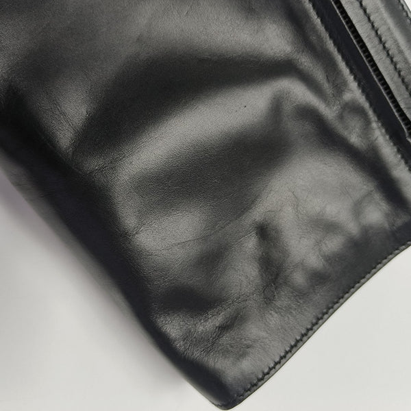Lambskin Clutch Black