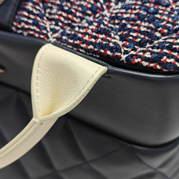 PORTOBELLO Quilted Calfskin Blue